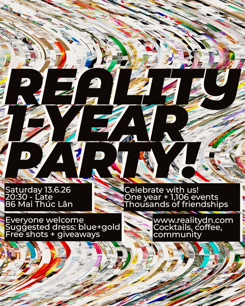 REALITY event poster — Đà Nẵng