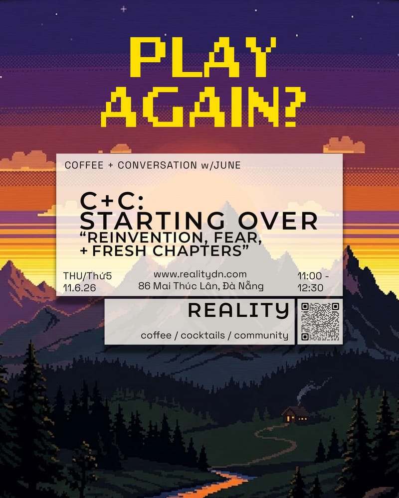 REALITY event poster — Đà Nẵng