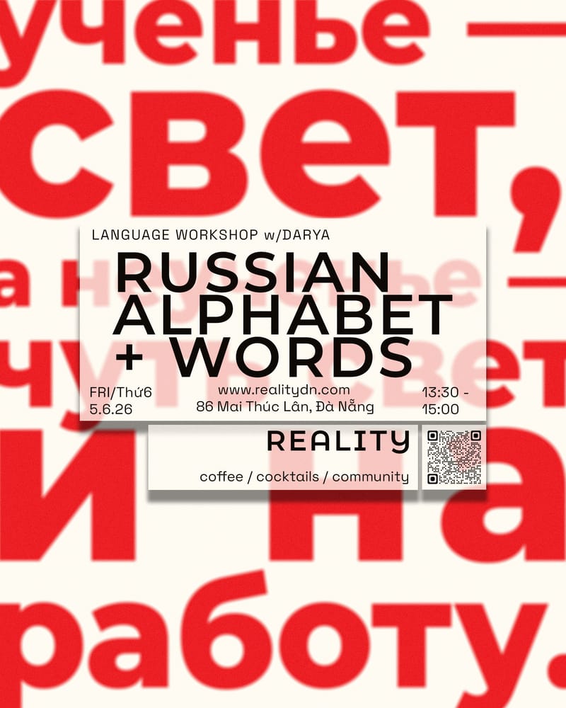 REALITY event poster — Đà Nẵng