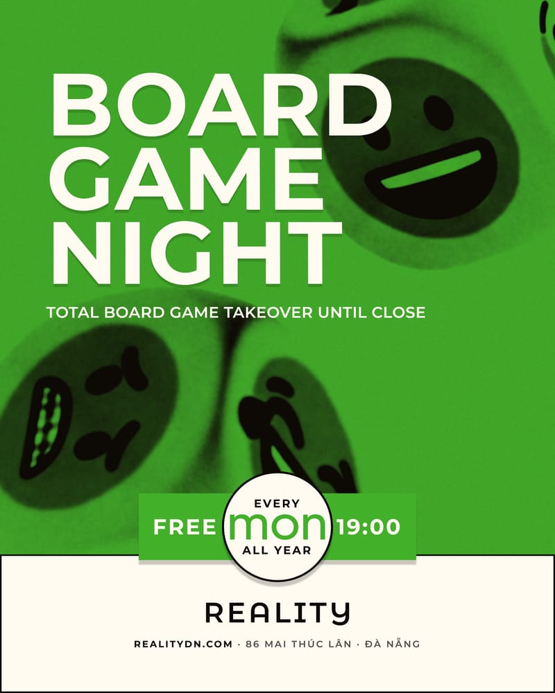 REALITY event poster — Đà Nẵng