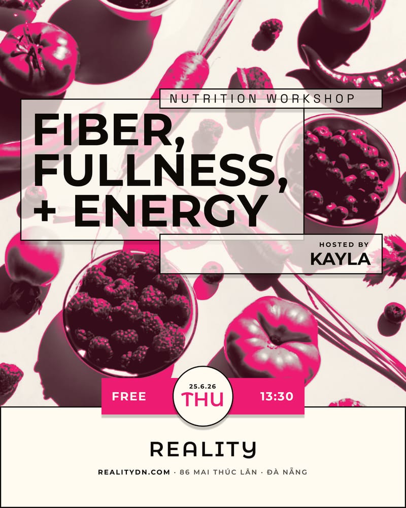REALITY event poster — Đà Nẵng