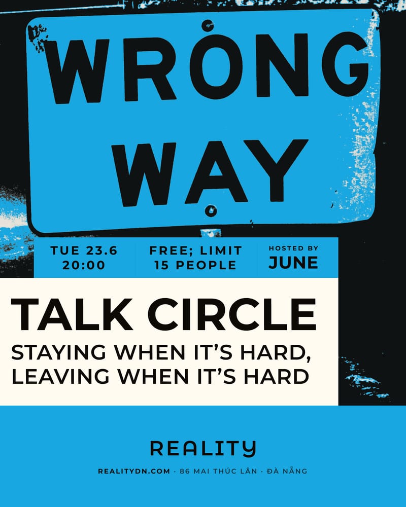 REALITY event poster — Đà Nẵng